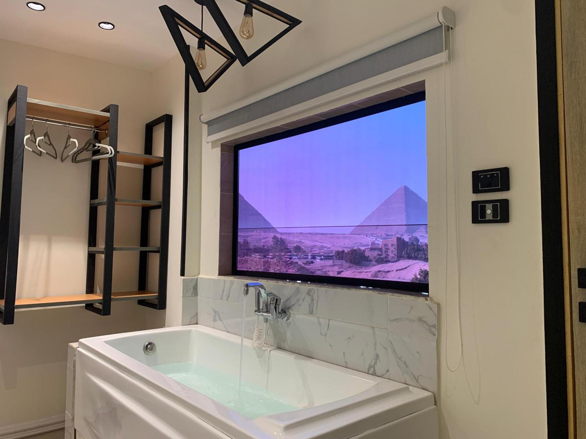 Capo Pyramid Otel Kafret el-Gabal Dış mekan fotoğraf