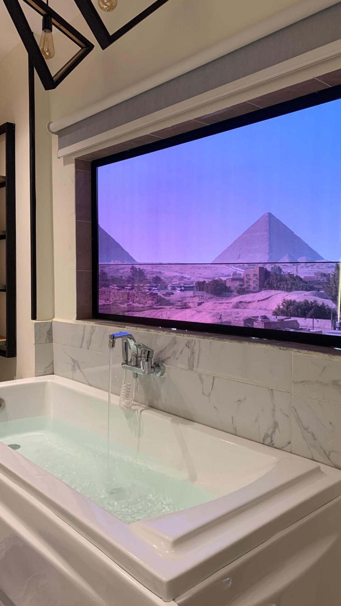 Capo Pyramid Otel Kafret el-Gabal Dış mekan fotoğraf
