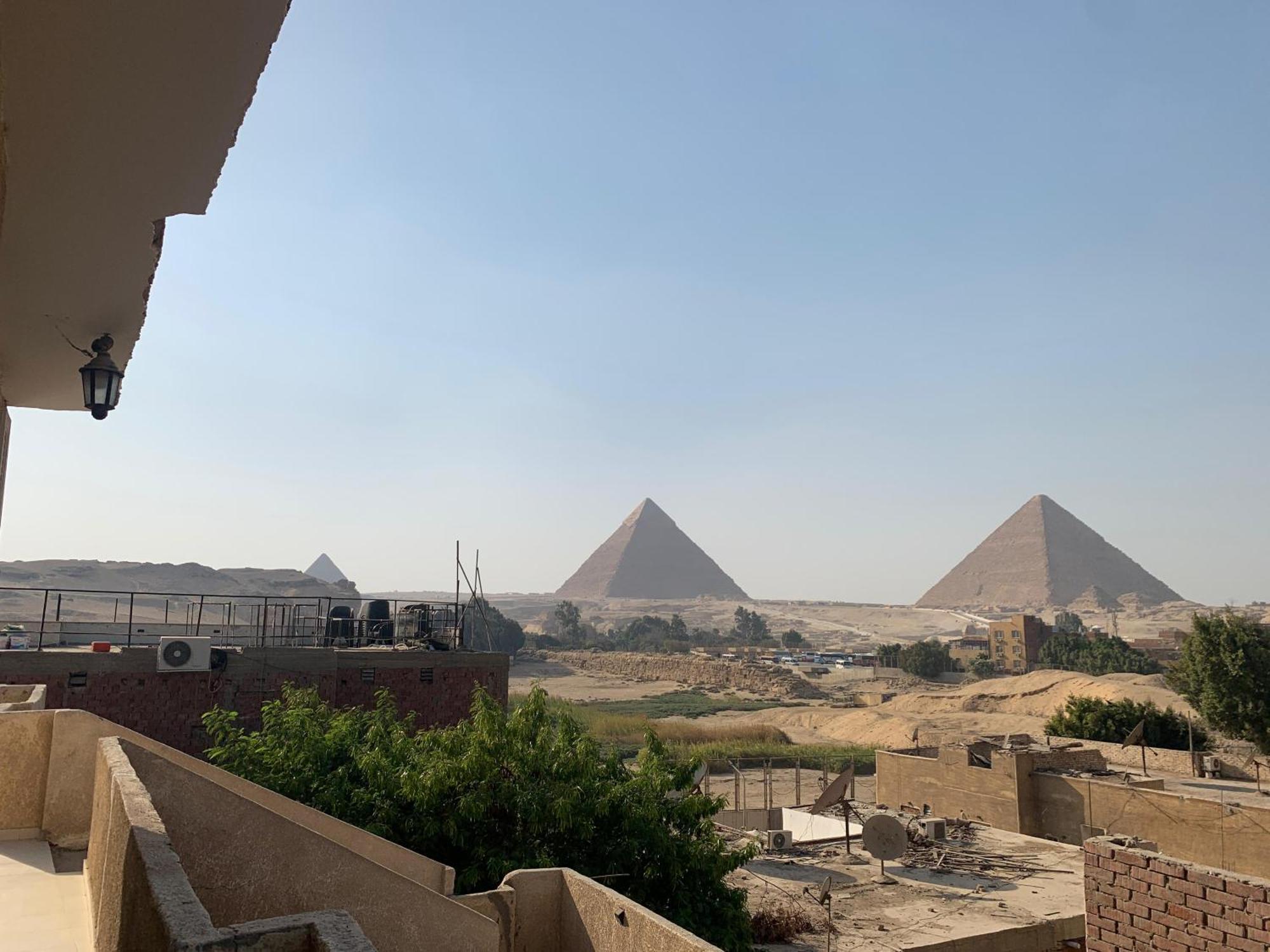 Capo Pyramid Otel Kafret el-Gabal Dış mekan fotoğraf