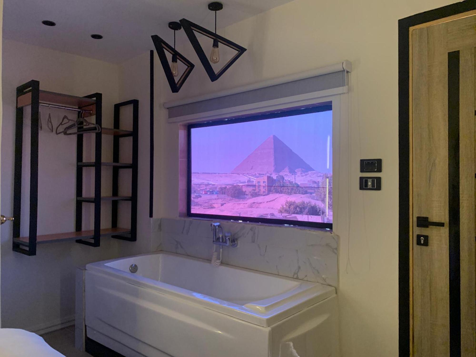 Capo Pyramid Otel Kafret el-Gabal Dış mekan fotoğraf