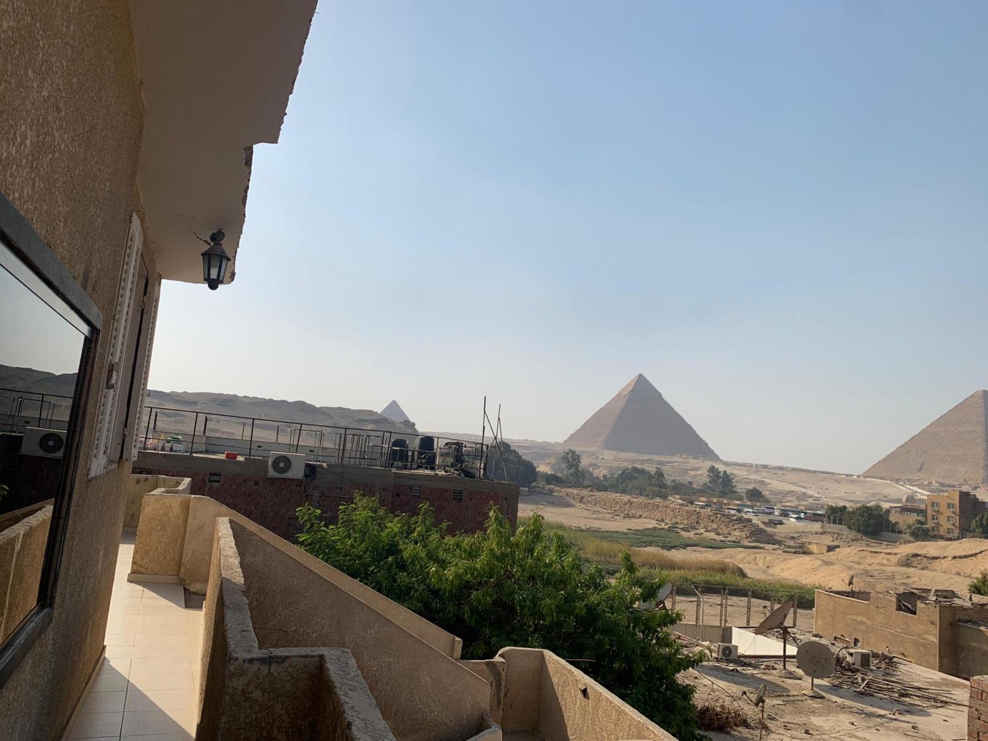 Capo Pyramid Otel Kafret el-Gabal Dış mekan fotoğraf